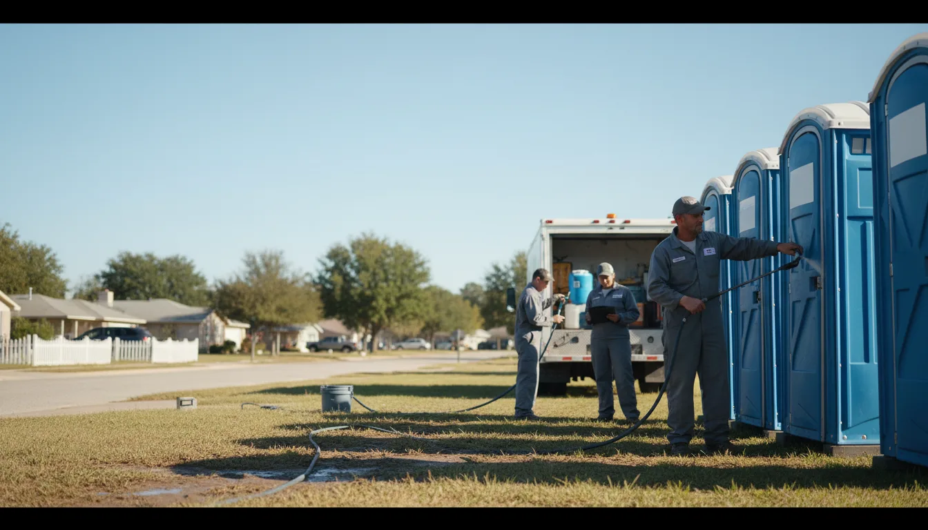 Long-Term Portable Toilet Rental in Roanoke Rapids, NC near me